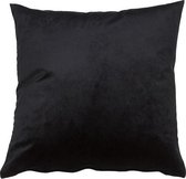 Kussen Velvet Zwart 50 x 10 x 30 cm
