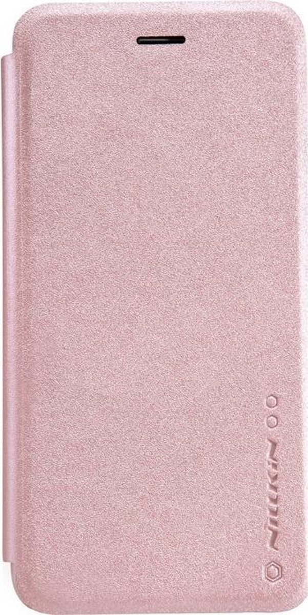 Nillkin New Sparkle PU Leder BookCase voor Apple iPhone 6 / 6S - Roségoud