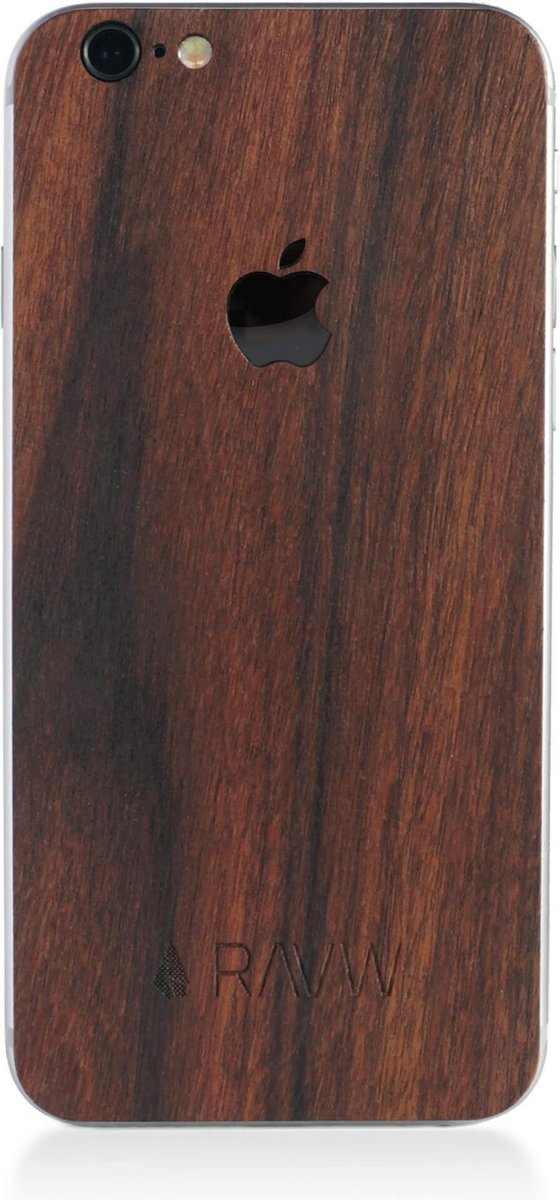 RAUW Houten iPhone 6/6S Skin (Palissander) | bol.com