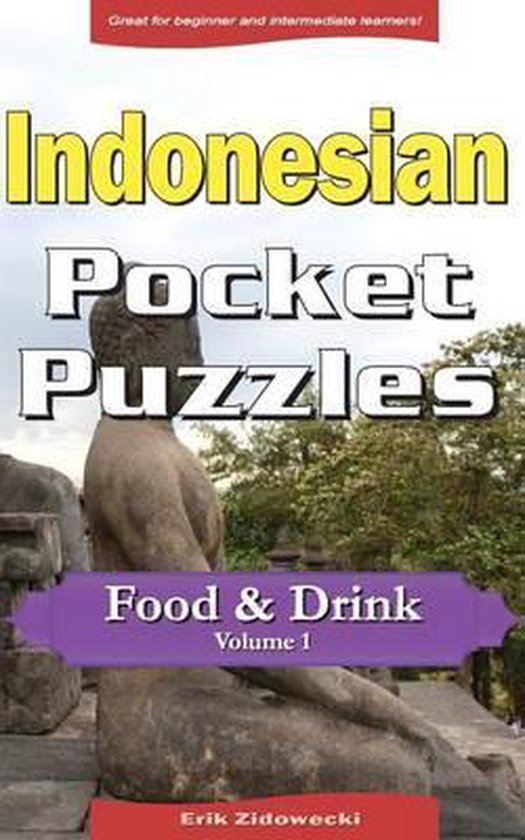 Indonesian Pocket Puzzles - Food & Drink - Volume 1 - cover