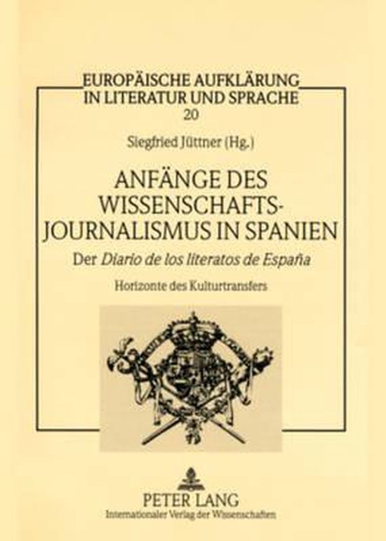 Anfänge des Wissenschaftsjournalismus in Spanien - cover