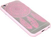 Mandala dromenvanger hoesje roze Geschikt voor iPhone 6 / 6S