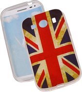 Britse Vlag TPU Cover Case voor Samsung Galaxy Ace Style G357 Hoesje