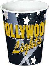 Hollywood thema bekers 8 stuks