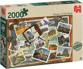 Jumbo Premium Collection Puzzel Wonders of the World - Legpuzzel - 2000 stukjes