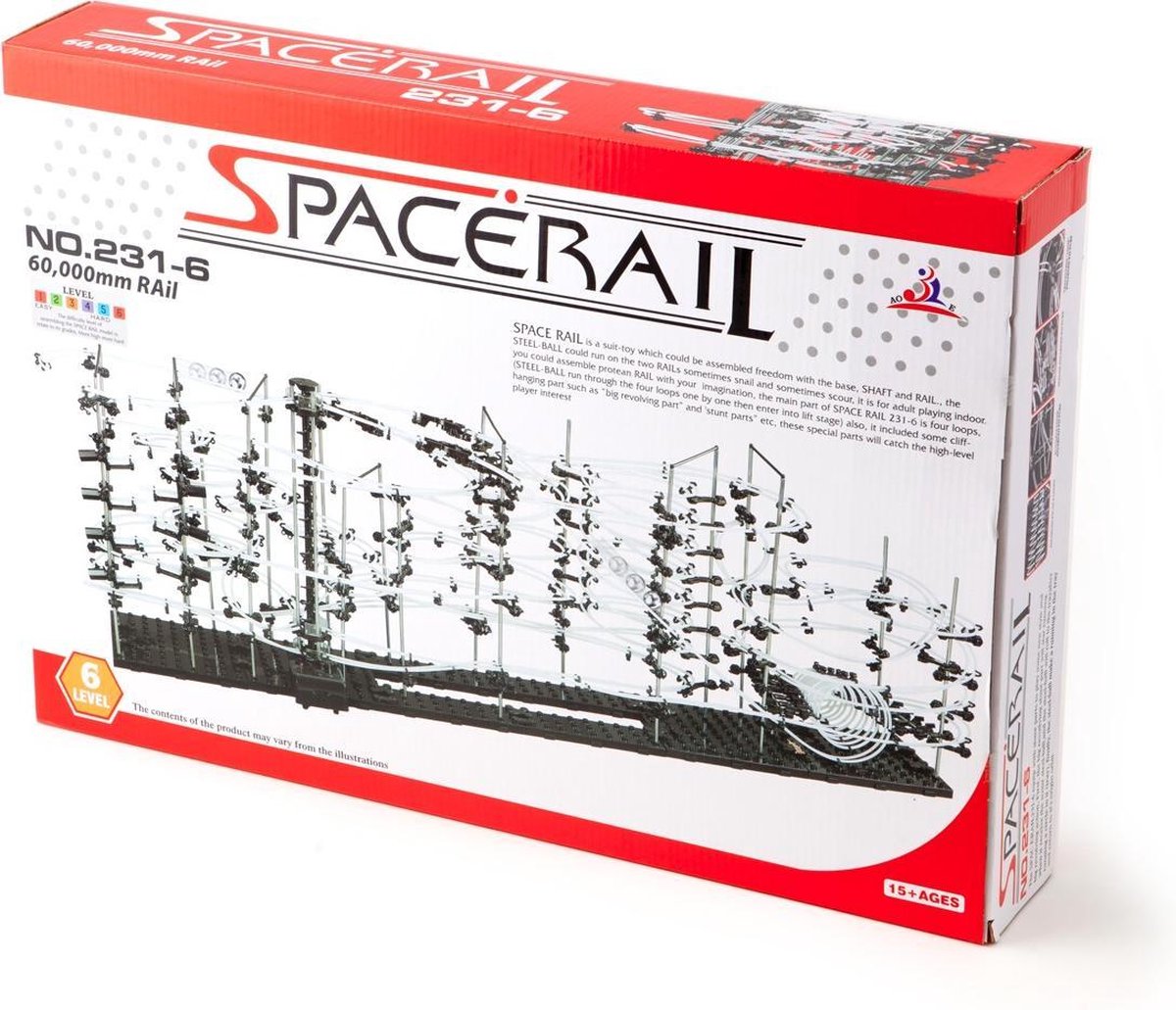United Entertainment ® - Spacerail Knikker Achtbaan - Level 6