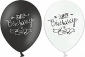Ballonnen Happy Birthday classic 50 stuks