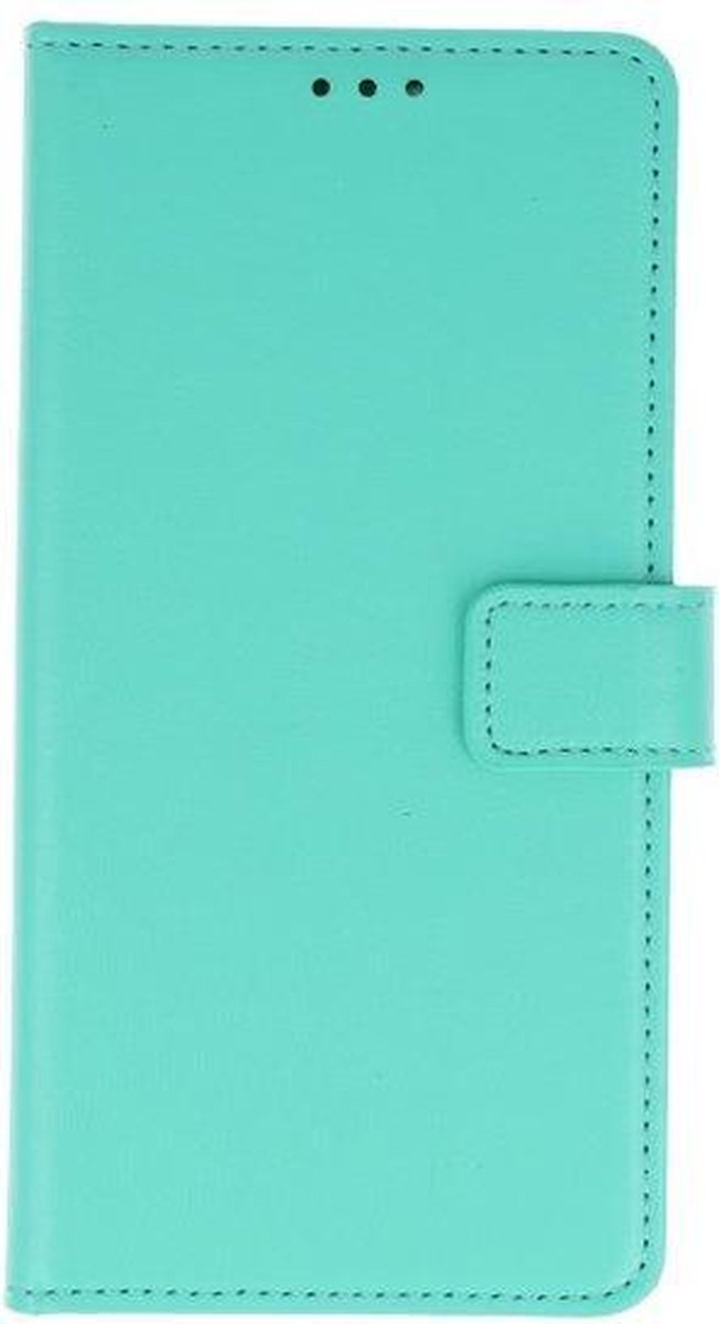 Groen booktype wallet case Hoesje voor Huawei P20