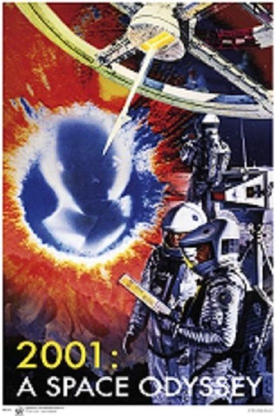 2001: A Space Odyssey Poster Stanley Kubrick  70x100cm.