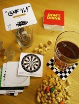 Bar games spelletjes op viltjes van SuckUK