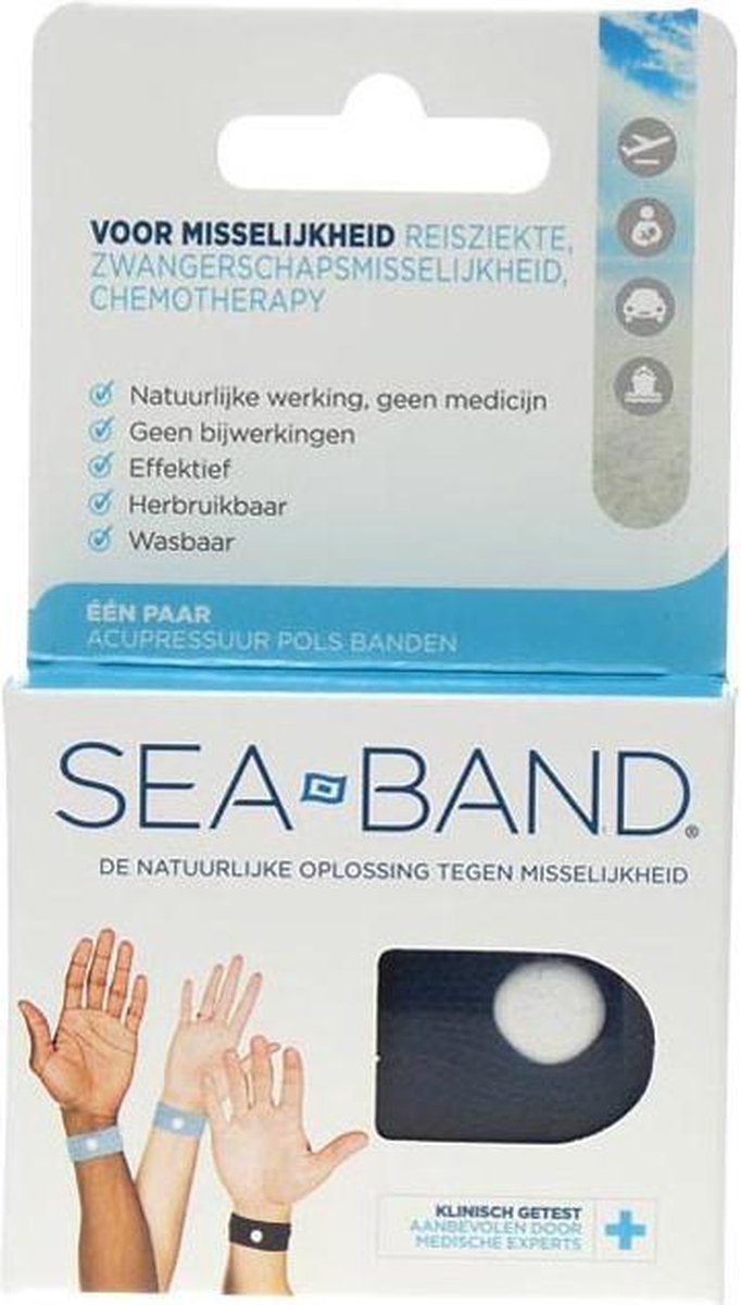 Seaband - Polsband - Volwassenen - 2 stuks