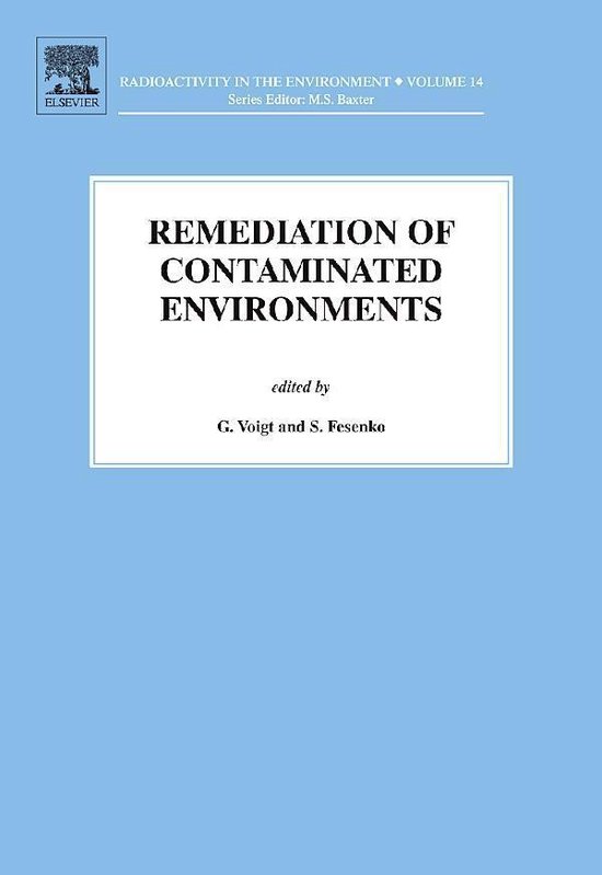 Remediation of Contaminated Environments - cover