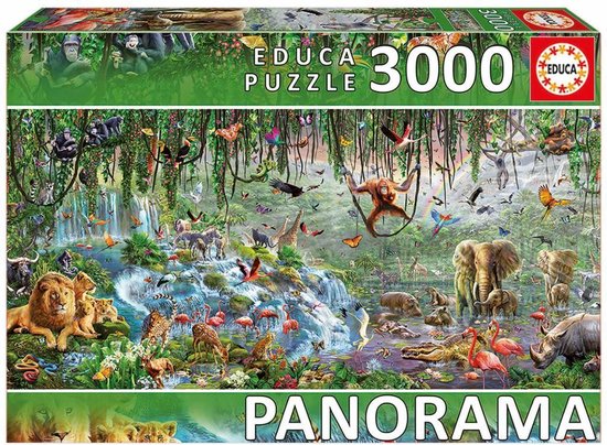 Educa Wildlife - 3000 stukjes | bol.com