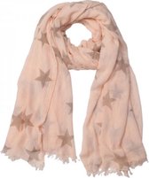 Kywi-Shawl Pink stars