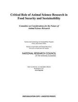 Critical Role of Animal Science Research in Food Security and Sustainability