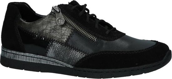 bol.com | Rieker - N 5320 - Sneaker laag gekleed - Dames - Maat 40 -  Zwart;Zwarte - 00...