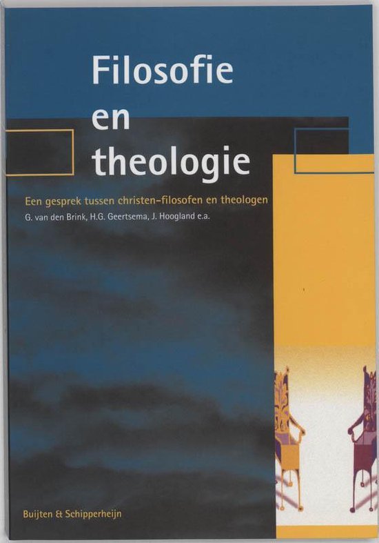 Cover van het boek 'Filosofie en theologie'