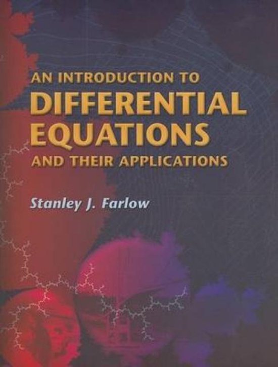 An Introduction to Differential Equations and Their Applicat ... - cover