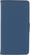 Nokia Lumia 830 Hoesje - Mobilize - Slim Wallet Serie - Kunstlederen Bookcase - Donkerblauw - Hoesje Geschikt Voor Nokia Lumia 830