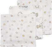 Woezel & Pip multi monddoekjes - 3-pack