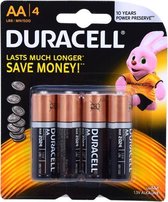 Duracell Duracell AA 4 verpakking