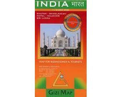 India Geographical Map 1 : 3 000 000