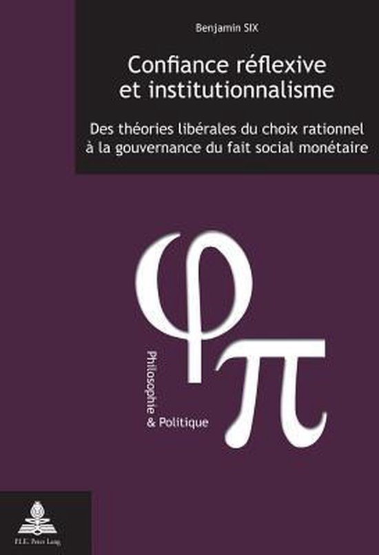 Confiance réflexive et institutionnalisme - cover