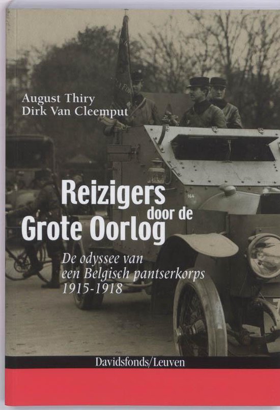 Cover van het boek 'Reizigers door de grote oorlog' van D. Cleemput en August Thiry