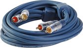 BMS MasterCable Tulp stereo audio kabel - 2,5 meter