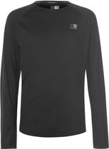 Karrimor Hardloop shirt lange mouw - Runningshirt - Heren - Zwart - XL