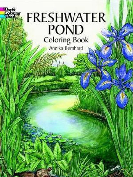 Freshwater Pond Coloring Book, Annika Bernhard 9780486410357 Boeken