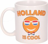 Koningsdag Holland is cool mok / beker 300 ml