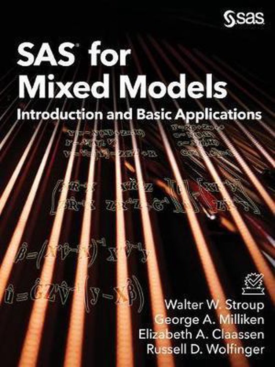 SAS for Mixed Models - cover