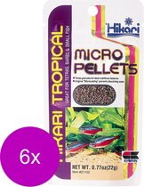 Hikari Micro Pellets - Nourriture pour poissons - 6 x 22 g