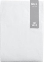 Casilin Hoeslaken Royal Perkal - White - 200x200cm
