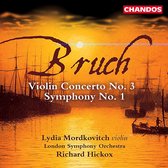 Bruch: Violin Concerto no 3, Symphony no 1 / Hickox, et al