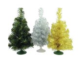 Europalms Table Kunstkerstboom, groen-white, 45cm