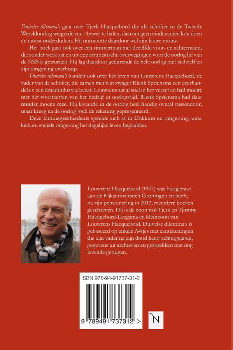 Duivelse dilemma's - back cover