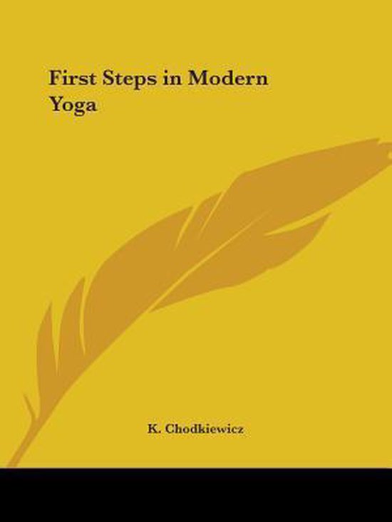 First Steps in Modern Yoga - cover