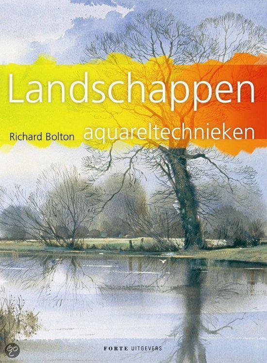 Cover van het boek 'Aquareltechnieken landschappen' van Reg Bolton