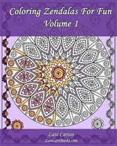 Coloring Zendalas For Fun - Volume 1