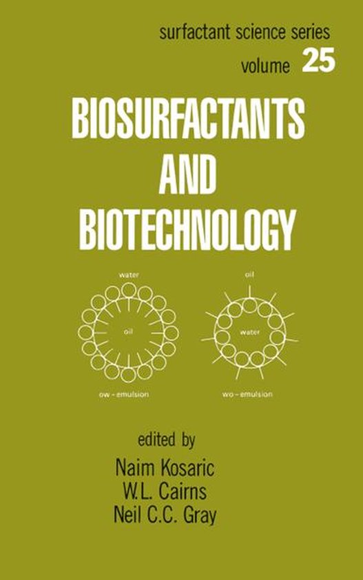 Surfactant Science - Biosurfactants and Biotechnology - cover