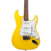 Fazley FST118YL elektrische gitaar geel