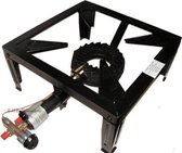 Wokbrander - Propatech Powerfire 7,5 kW Thermisch beveiligd + Piëzo ontsteking met aansluit set