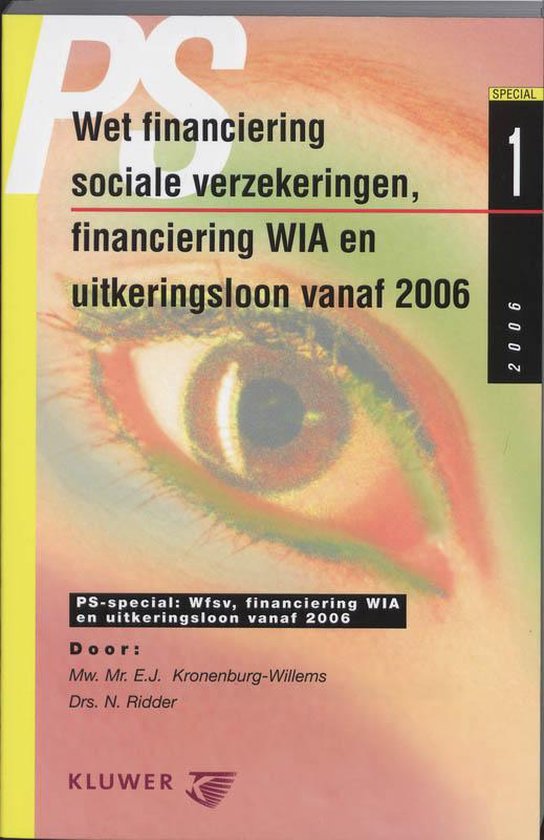 Wet Financiering Sociale Verzekering - E.J. Kronenburg-Willems | Nextbestfoodprocessors.com