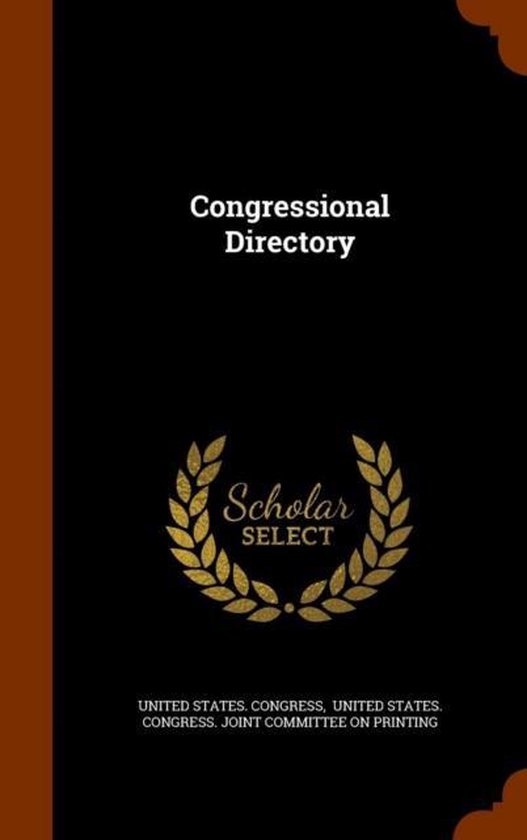 Congressional Directory 9781345749106 United States Congress Boeken 9014