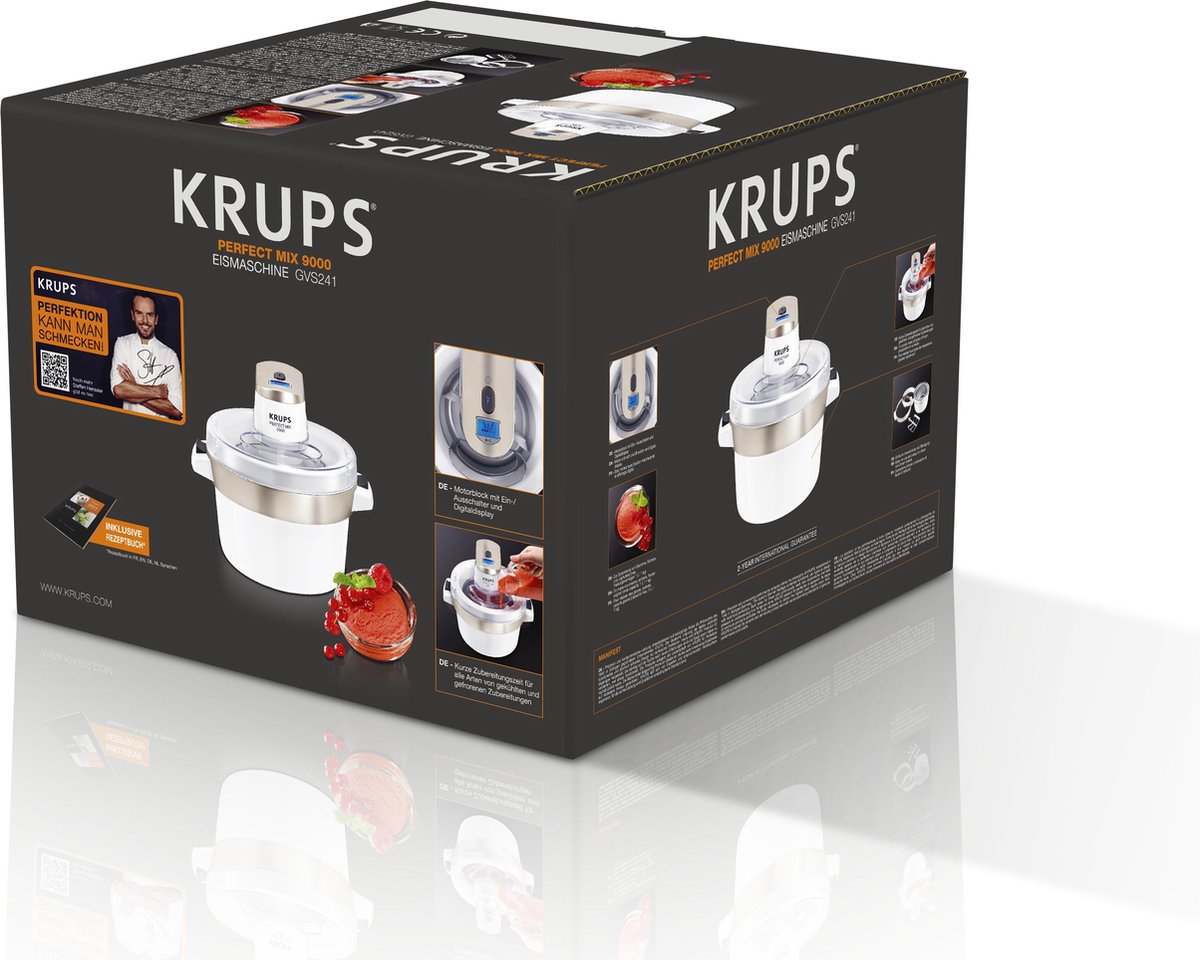Krups Perfect Mix 9000 GVS241 - Sorbetière | bol.com