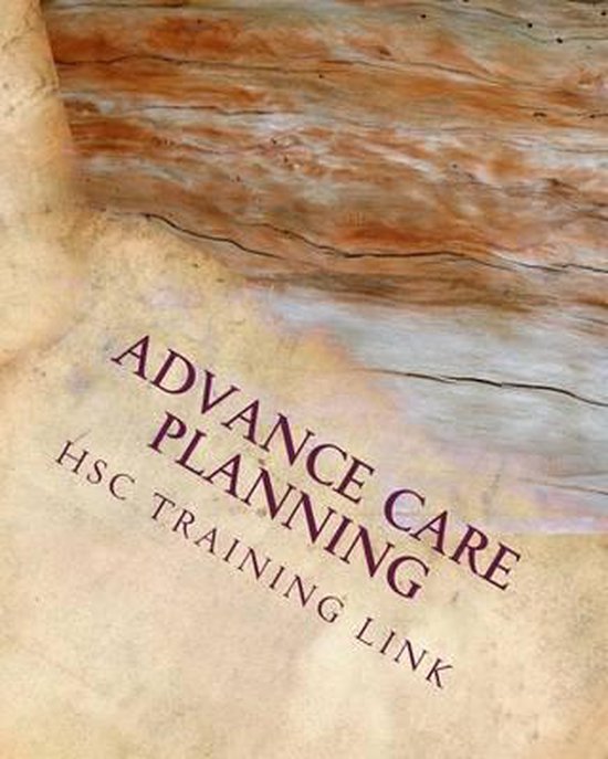 Health and Social Care Training Resources- Advance Care Plan ... - cover