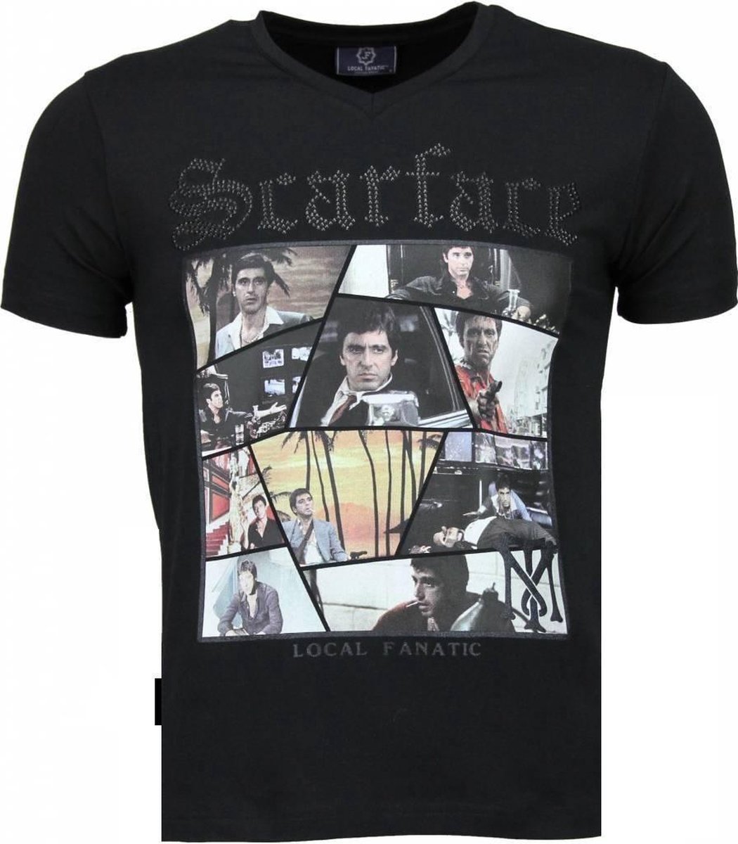 Scarface TM - T-shirt - Zwart