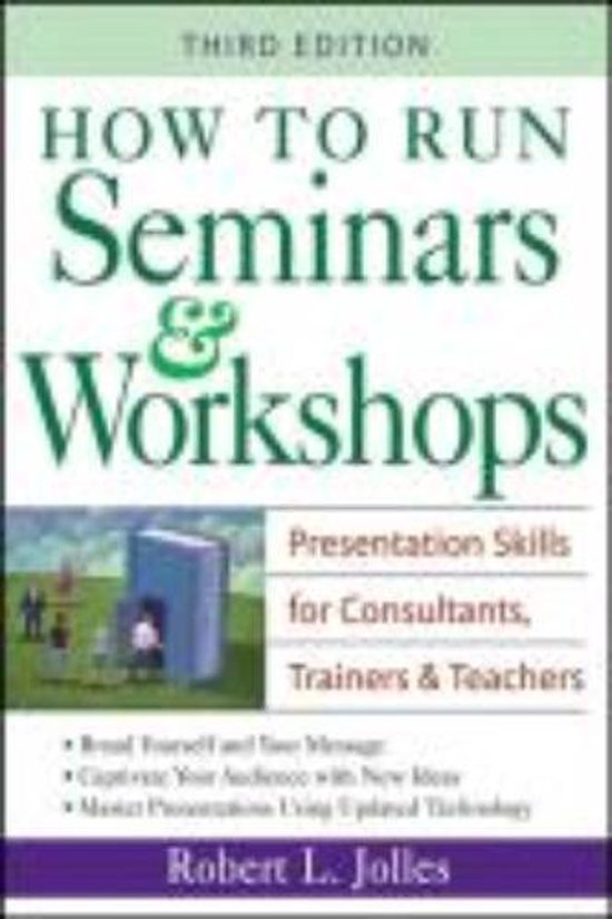 How to Run Seminars and Workshops - cover